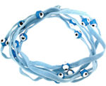 Evil Eye 11465 bracelet Lt. Blue with blue eyes