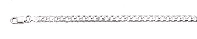 sterling silver 5mm curb chain 2AH29