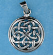 Sterling silver Celtic pendant style 767-43