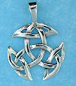 Sterling silver Celtic pendant style 767-64
