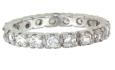 sterling silver eternity band A10096