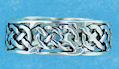 Sterling silver Celtic ring style A135