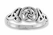 Sterling silver Celtic ring style A370