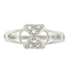 sterling silver cz band ring style A701575