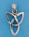 Sterling silver Celtic pendant style A767-63