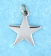 sterling silver star pendant necklace ABC518