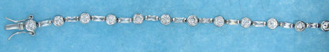 sterling silver bracelet ABCZ034