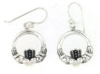 sterling silver wire Claddagh earring style ACDC0001