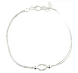 sterling silver anklet AED9002