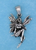 sterling silver fairy pendant AFS0003