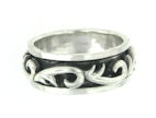 sterling silver spinner ring style AR0020