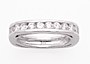 sterling silver cz band ring style ARW330