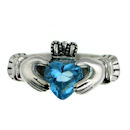 sterling silver claddagh rings CLR1003 December