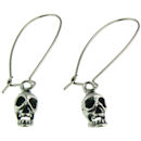 Model ERC1006 skull earrings