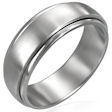 stainless steel spinner ring style FNS007