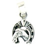 sterling silver horse pendant HNL7063423