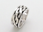 sterling silver Worry rings AR0036