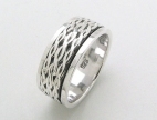 sterling silver spinner ring style AR0040