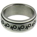 stainless steel spinner ring style RRJ0067
