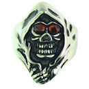 Stainless Steel skull ring SCR3054