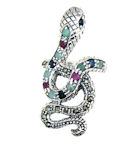 sterling silver snake ring style SNR565-1249