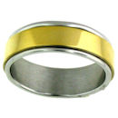 stainless steel spinner ring style SRJ2451
