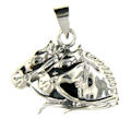 sterling silver horse pendant WHP0168
