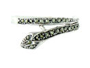 sterling silver snake ring style WSNRM07
