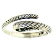sterling silver snake ring style WSR83