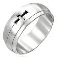 stainless steel Worry ring SRJ2434